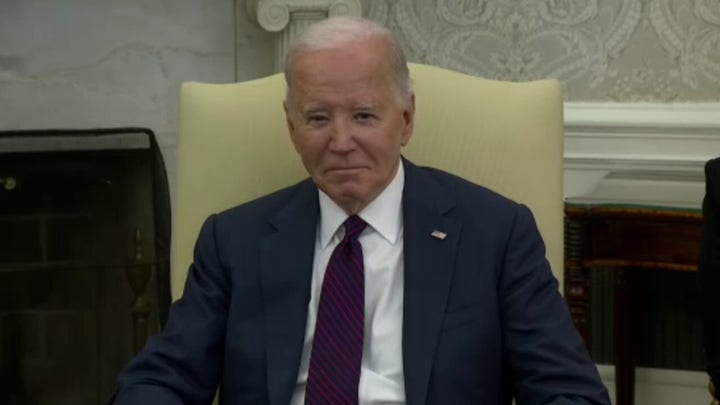 Biden silent after being pressed about Iranian strike against Israel: 