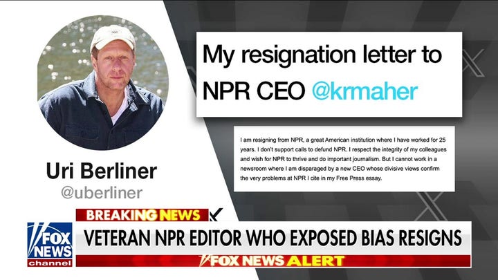 Uri Berliner resigns from NPR after exposing the organization