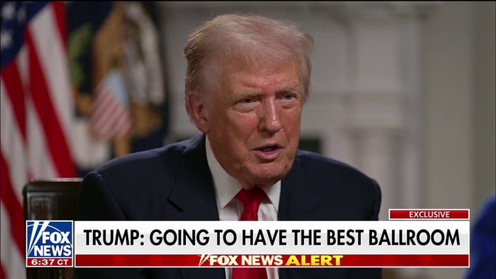 President Donald Trump: We're building one of the greatest ballrooms in the world